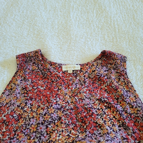 Cynthia Rowley Floral💐 Blouse - NWT - Picture 3 of 10